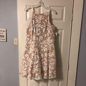 David’s bridal semi formal dress